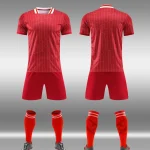 2551 Red Blank Soccer Jersey