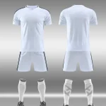 2506 White Blank Soccer Jersey