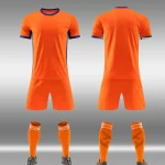 417 Orange Blank Soccer Jersey