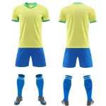 403 Fluorescent yellow Blank Soccer Jersey
