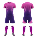 414 Purple Blank Soccer Jersey
