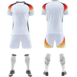 413 White Blank Soccer Jersey