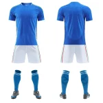425 Blue Blank Soccer Jersey