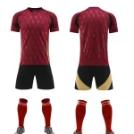 415 Red Blank Soccer Jersey