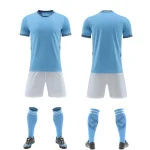 2425 Blue Blank Soccer Jersey