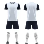 2546 White Blank Soccer Jersey
