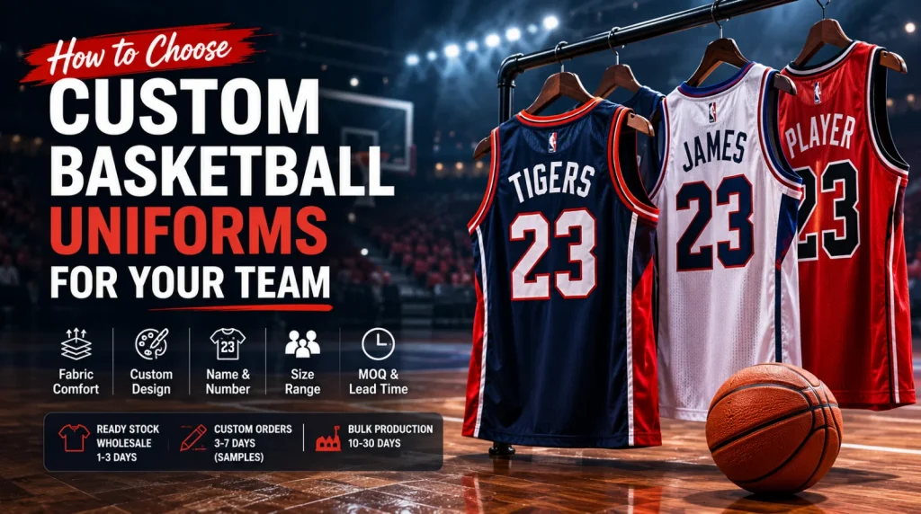 How to Choose Custom Basketball Uniforms for Your Team