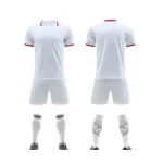 2567 White Blank Soccer Jersey