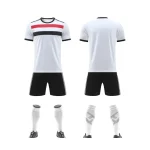 2513 White Blank Soccer Jersey