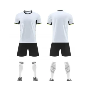 532 White Blank Soccer Jersey