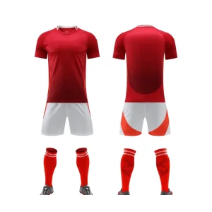 2511 Red Blank Soccer Jersey