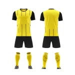 2521 Yellow Blank Soccer Jersey
