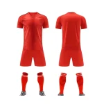 2531 Red Blank Soccer Jersey