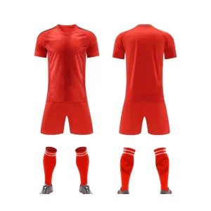 2531 Red Blank Soccer Jersey