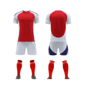 2561 Red Blank Soccer Jersey