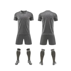 2508 Gray Blank Soccer Jersey