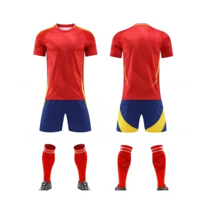 411 Red Blank Soccer Jersey