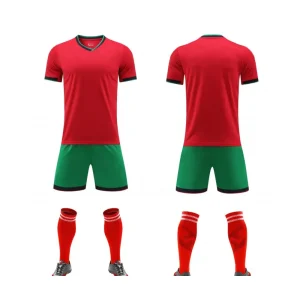 405 Red Blank Soccer Jersey