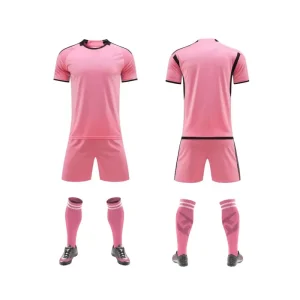 2592 Pink Blank Soccer Jersey