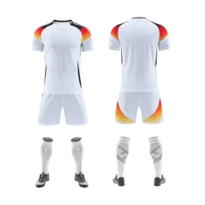 413 White Blank Soccer Jersey