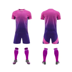 414 Purple Blank Soccer Jersey
