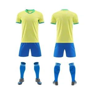 403 Fluorescent yellow Blank Soccer Jersey
