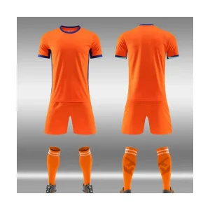 417 Orange Blank Soccer Jersey