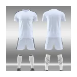 2506 White Blank Soccer Jersey