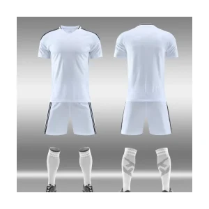 2506 White Blank Soccer Jersey