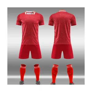 2551 Red Blank Soccer Jersey