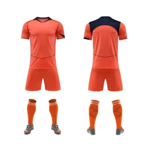 2603 Orange Blank Soccer Jersey