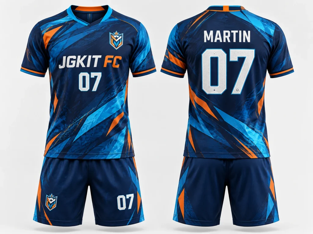 Custom Digital Print Soccer Kit JG-DP-SC-011