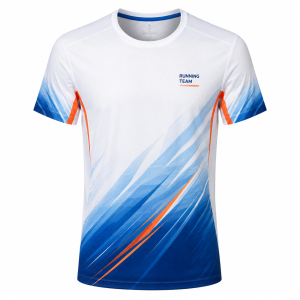 Custom private label running shirt for OEM sportswear production