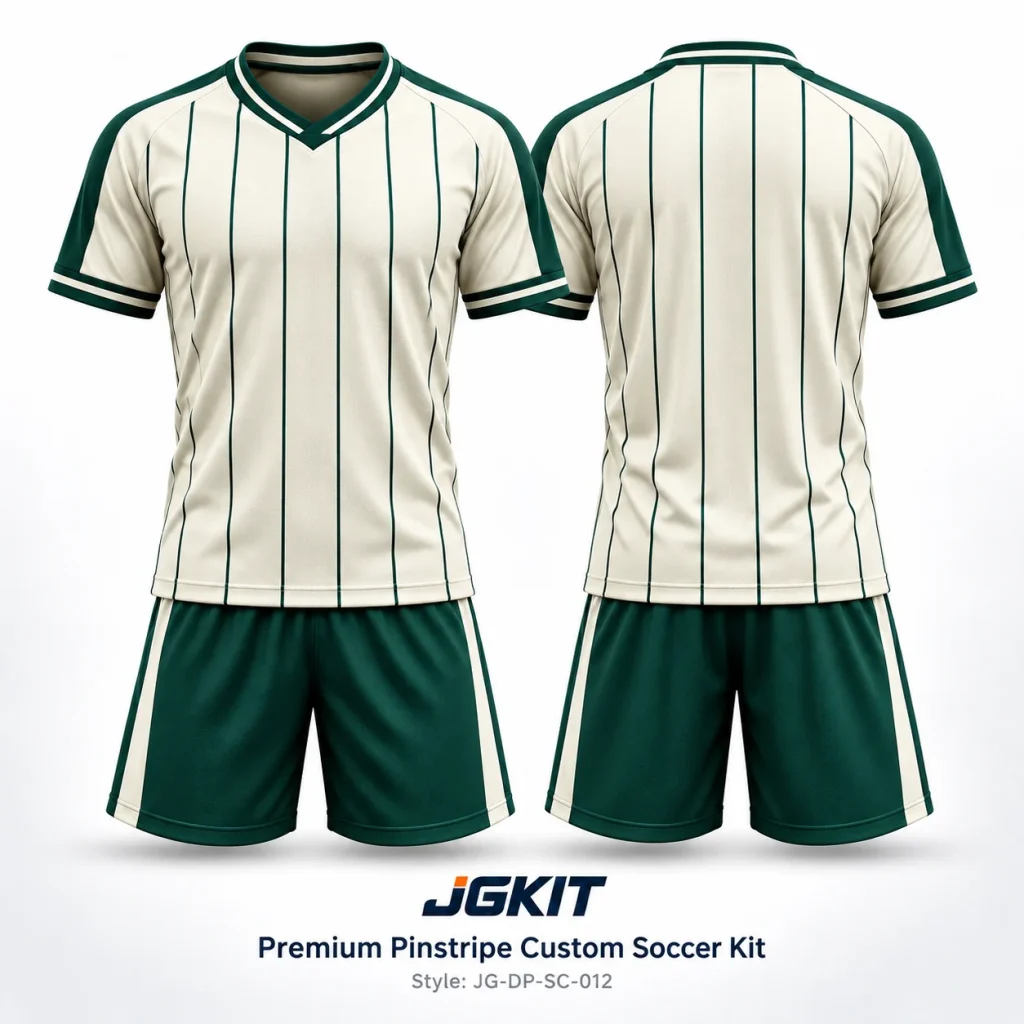 Premium Pinstripe Custom Soccer Kit JG-DP-SC-012