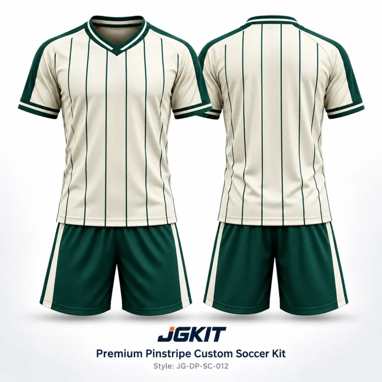 Premium Pinstripe Custom Soccer Kit JG-DP-SC-012