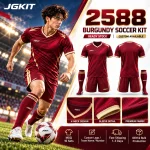 2588 Burgundy Soccer Kit – Ready Stock & Custom Teamwear